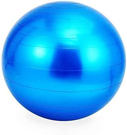 NAKEAH GCX- Gymnastikball Schweizer Ball Pilates Yoga Ball Kindgeburt Ball Fitness Gewichtsverlust Balance Training Kindgeburt Hilfsball Sicherheit (Farbe: Silber, Größe: 95 cm)