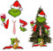 SPHERETRON Grin-ch Navidad Decoracion Decoracion Navidad Adornos Navidad Grin-ch Adornos arbol Navidad Grin-ch Decoraciones de Navidad