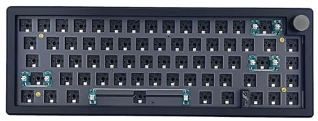Tastiere meccaniche senza fili, tastiera senza fili per desktop portatile | tastiera meccanica RGB senza fili Abs Gmk67, tastiera da meccanica senza fili regolabile per ufficio e casa