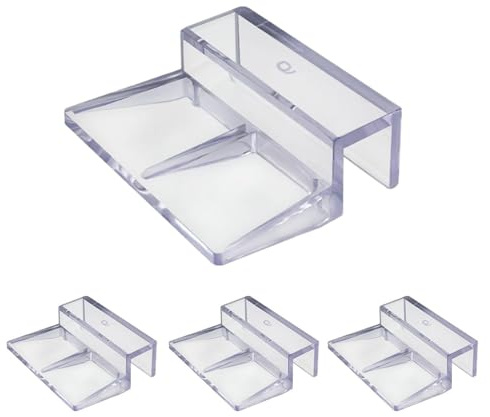 Aquarium-Deckel-Clips, Mehrzweck-Aquarium-Abdeckungs-Clip-Halter, Glasabdeckungs-Clip für Aquarien, 4 Stück, Aquarium-Abdeckungsklemmen, Aquarium-Deckel, Aquariumhauben