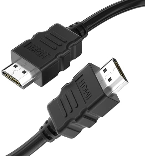 HDMI 2.1 Kabel 10K 8K 60Hz 4K 240Hz 165Hz 144Hz 120Hz 48Gbit/s High Speed, HDMI Kabel 2.0 Ultra HD eARC HDR 10+ HDCP Dolby Vision VRR kompatibel mit Mac mini M4/PS5/ Xbox-Serie X/Laptop(1.5M)