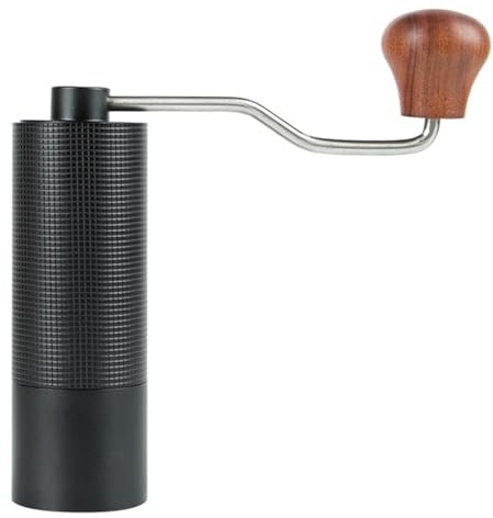 Molinillo de café manual profesional, diseño antideslizante, portátil, con muelas internas