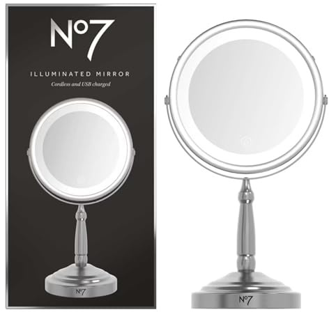 No 7 Illuminated Makeup Mirror Newly Improved
