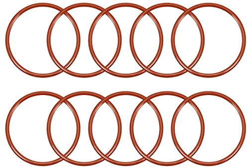 sourcing map 10 Stück O Ringe 34,2mmx39mmx2,4mm Dichtungsringe Rund Gummi Dichtung O Ring Seals NBR Unterlegscheibe für Wasserhahn Spülventile Waschbecken Duschablauf Hydraulik Rohrschlauch