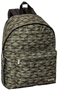 Comix Zaino Americano Allover Geometric, Verde, Taglia unica, 67132