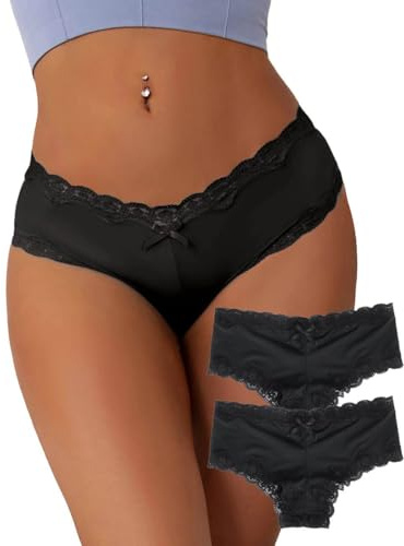 ohyeahlady trosor dam spets trosor sexiga kalsonger tanga trosa string stora storlekar andas hipster underkläder, Boxer, 3XL-4XL plus size