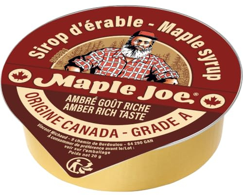 120 Coupelles de sirop d'érable - Maple Joe®