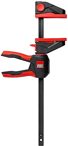 BESSEY Morsetto a mano con manico girevole EZ360-15, apertura alare 150 mm, sporgenza 80 mm, semplice lavoro sopra la testa, innovativo meccanismo girevole a 360°, peso 0,78 kg