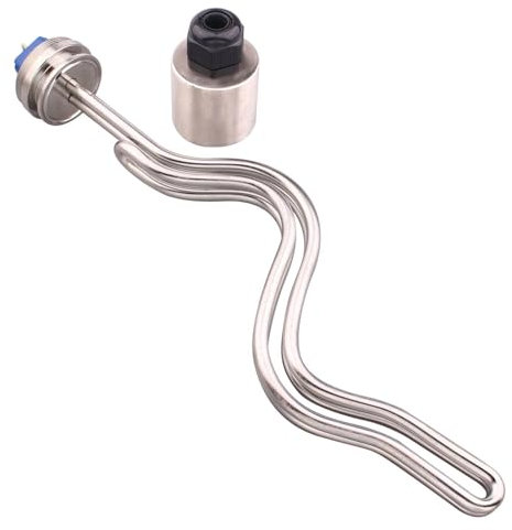 Élément Chauffant Élément Chauffant à Eau 1.5 Pouces, thermoplongeur à Trois Pinces, Chauffage à ondulation, 240v, 4,5 KW/5,5 KW/6,5 KW (Size : 240V, Color : 4.5kw)