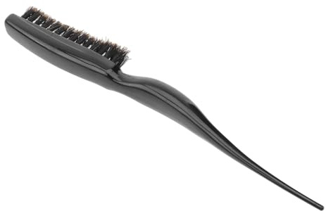 Housoutil Spazzola Per Pettinare Con Setole Di Cinghiale Design Ergonomico e Punta Coda Leggera e Compatta Per Styling e Pettinature Lisce Adatta a Parrucchieri e Uso Quotidiano