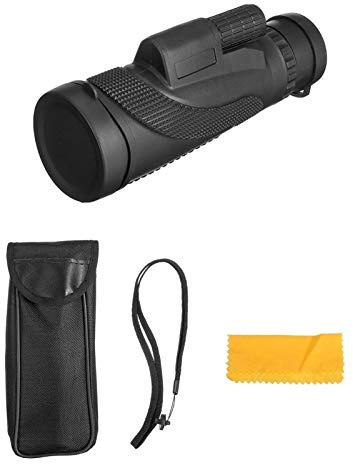 Tragbares Monokular, Monokular 40 x 60, leistungsstarkes Fernglas, Zoom, großartiges Handteleskop, Militär, HD, professionell, für Erwachsene, Vogelbeobachtung, Outdoor-Reisen, Sightseeing