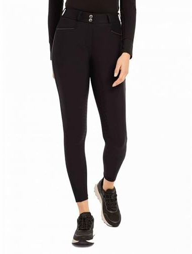 LeMieux Isabelle Full Seat Breeches - Black - US 6