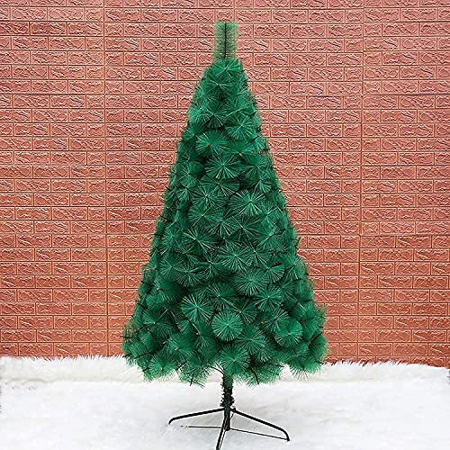 Christmas Tree Holiday Decoration Artificial Christmas Tree Pine Needle Tree Premium Hinged Realistic Christm Christmas Tree,Green,7ft(2.1m)