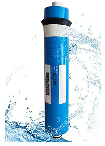 Untertischfilter 2 STÜCKE 50/75/100 GPD Home Küche Umkehrosmose RO Membran Ersatz Wassersystem Filter Reinigungswasser Langlebig und weniger anfällig für Risse(100G 2PS)