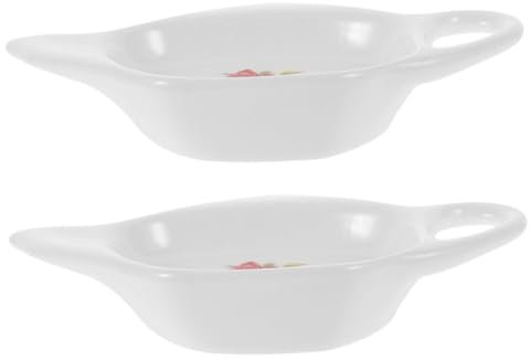 CONGARTENO 2pezzi Porta Bustine Da Tè Ceramica Design Forma Di Teiera Vassoio Per Bustine Da Tè Piattino Accessorio Cucina Pratico e Creativo