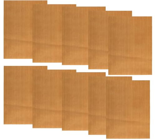 Silicone Baking Sheets, 10pcs Non-Stick Baking Mats, 30x40cm Reusable Silicone Baking Mat, Food-Grade Glass Fiber, Ideal for Home Ovens, Bakeries, and Baking Studios