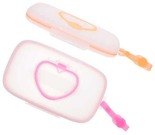Yardenfun 2pezzi Custodia da Viaggio per Salviette Dispenser per Salviette per Ragazza per Borsa per Pannolini per Ragazza