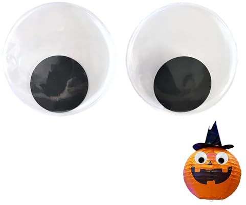 Bexdug Goggly Eyes Self Adhesive,1 Pair Self Adhesive Goggle Eyes | Home Decor for Door Window Office Bedroom Holidays Halloween Christmas Birthday