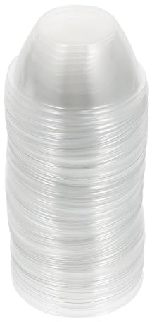 Housoutil 50 Couvercles de Protection Transparents en Plastique pour Plantes Hydroponiques Housses Isolantes Thermiques de Plantation Accessoires de Jardinage pour Maintien d'Humidité