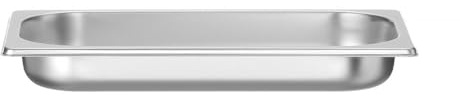 HENDI Gastronormbehälter, perforiert, 1,2L, GN 1/3, (H) 40mm, Edelstahl | Sehr robust, geeignet für Chafing Dishes, Backöfen, Gefrierschränke, temperaturbeständig von -40° bis 300°C, 325x176mm