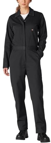 Dickies Damen Langarm Baumwoll-Twill Overall