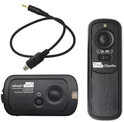 Pixel Oppilas/DC2 Wireless Remote Shutter Release for Nikon Z6,Z7,D3100, D3200, D3300, D5000, D5100, D5200, D5300, D5500, D90,D7000,D7100,D7200,D600,D610,D750,Df