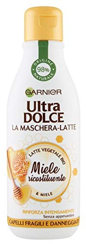 Garnier Ultra Dolce - Acondicionador de leche Miel, 250 ml