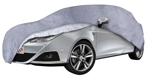 Walser Premium Autoplane All Weather Premium, Autogarage wetterfest, Vollgarage wasserdicht, UV-Sonnenschutzplane, Autoabdeckung Größe 2