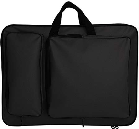 JINTN A3 Sac à Dessin pour Enfants Sac de Transport Planche à Dessin Etanche Housse de Dessin A3 en Toile Sacoche de Peinture Sac à Dessin Artiste 8K Imperméable Sac à Dos pour Carnet de Croquis