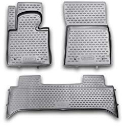 Element Gummimatten Set für Land Rover Range Rover III | 2001-2010 | 100% passgenaue Auto Fußmatten, robuste Universal Fußmatte Auto, Gummimatten Auto, Auto Fussmatten Gummi, Auto Gummimatten