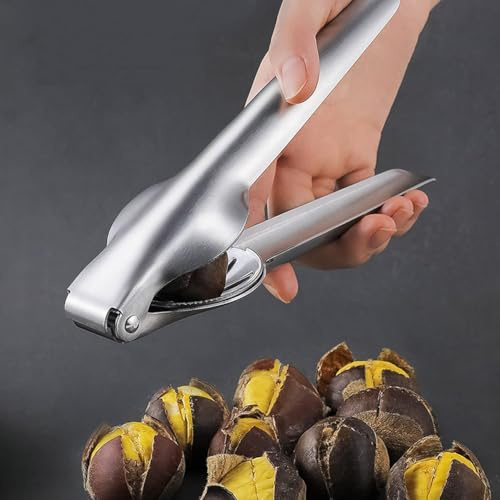 Tissting Stainless Steel Chestnut Opener, 7.1in Extended Handle
