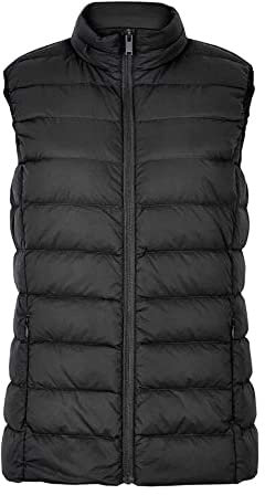 JACK IN THE BAG SIZES 8-26 Soft Lightweight Body Vest Warmers, Gilet With Quilting And Zipped Pockets ((BLACK, 4XL/22)