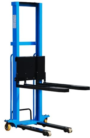Carrello elevatore elettrico del camion, carrello elevatore idraulico, ascensore del camion, impilatore manuale del pallet, forcella regolabile, carico di 800 kg, elevazione può essere personalizzato