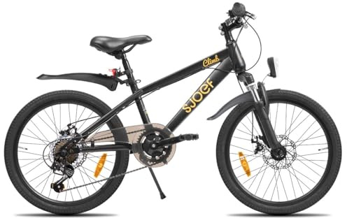 SJOEF Climb Kinderfahrrad/Mountainbike 20 Zoll |Ab 6-8 Jahren | Kinder Fahrrad für Jungen/Jugend | MTB mit 6 Shimano-Gänge & Scheibenbremsen