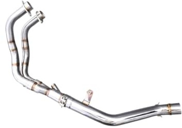 avdb-Moto Collecteurs/Ligne d'échappement D:51mm Compatible avec Honda CBR 500 R PC62 2019-2021, CB 500 X CB500X PC64 2019-2021, CB 500 F CB500F PC63 2019-2021, CB 500 F PC63 2022-2023 en Acier