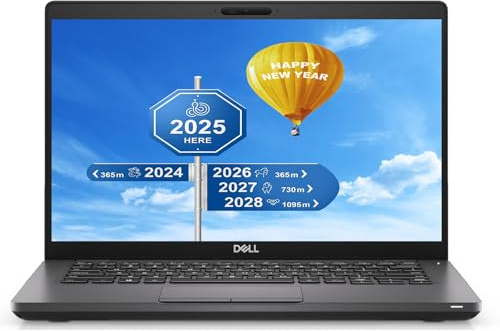 Dell Latitude 5400 Computer portatile professionale, Intel Core i5-8365U, 14(1366 x 768), 8 GB di RAM, SSD 256 GB, tastiera QWERTY giapponese, Windows 11 Pro (ricondizionato)
