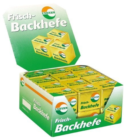 Frische Hefe, 1,008 kg, 24 x 42g