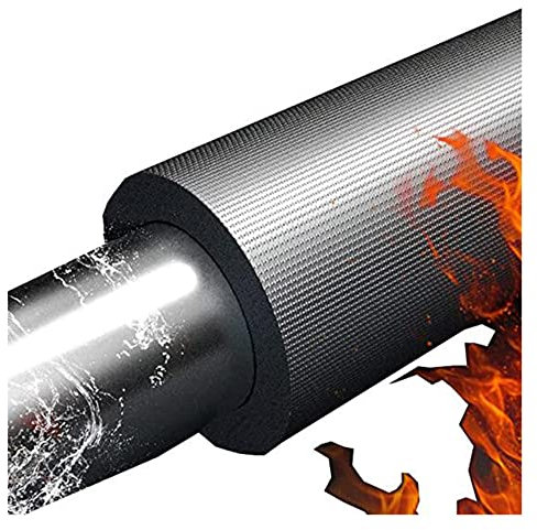WFENG Dämmschichtdicke 30 mm Rohrisolierung Isolierung Heizungsrohre Für Rohrisolierung Außen Feuerfest und Schalldicht/Length 95cm / ID 22mm
