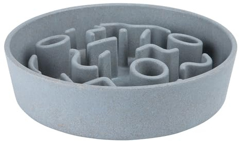 District 70 - Bamboo Dog Slow Feeder - Ice Blue - ø 21 cm
