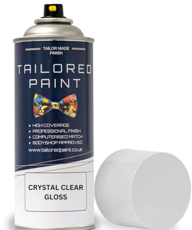 Tailored Paint Flawless Lacquer For Interior, Exterior, Metal, Wood, Plastics & Ceramics - Quick Air Dry - Easy To Apply & Use - Durable and Flexible Adhesion (400ml (Pack of 1), Gloss)
