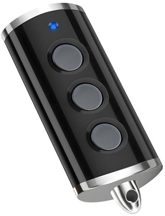 pepape 868,3 BS MHz Garagentoröffner für Hörmann Handsender HSE2-868-BS, HSE4-868-BS, HS4-868-BS, Kompatibel mit Hörmann Garagentor Fernbedienung Bisecur - Schwarz