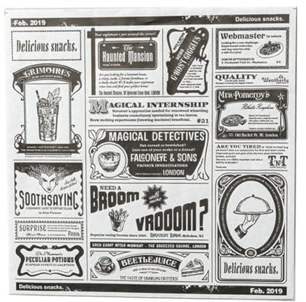 Kcvzitrds 200 Pièces Papier Journal Anglais Papier Sulfurisé Papier Snack Papier Absorbant L' Frites Papier d'emballage Sandwich, Blanc Facile à Utiliser