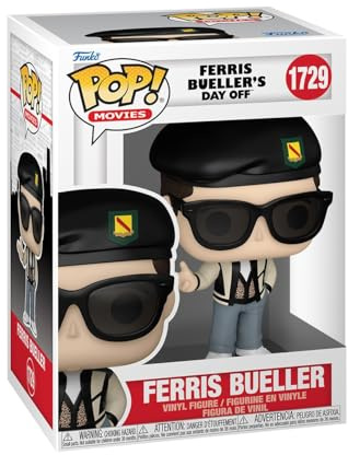 Funko POP! Movies: Ferris Bueller's Day Off - Ferris | Offizielles Comedy Merch - Vinyl Sammelfigur als Regal Deko - Geschenkidee zum Geburtstag für Fans und Sammler