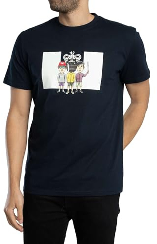 Weekend Offender Herren T-Shirt Mit Grafik „Weekend“, Navy