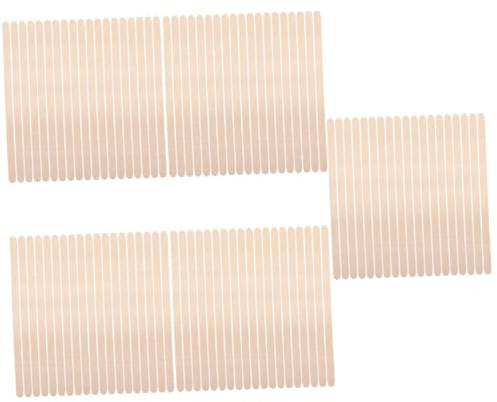 BESTYASH 5 Sätze Wachsstab Holzschild Set Haarentfernung Für Frauen Und Männer Haarwachs Augenbrauenspatel Gesichts- Wachsentferner Für Die Haut Wiederverwendbare Wachsstifte 100 Stück * 5