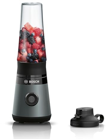 Bosch VitaPower Series 2 MMB2111SG Mini Blender BPA-free ToGo Bottle 450 W Silver Stainless Steel