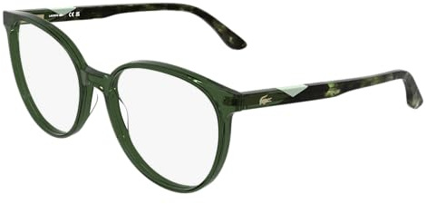 Lacoste L2987 N 301 TRANSPARENT GREEN 55/17/140 Damen Brillen