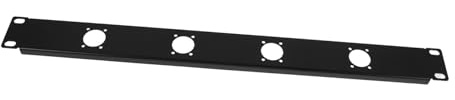 AKOOSY Audio Patch Panel Xlr Panel Mount for Rack Mount Holder for Computer Network Cabinets