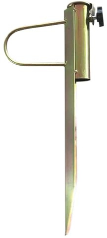 KAILIKETIY Support Parasol Robuste Extérieur avec Prise Terre Ancre Plage Facile à Fixer pour Parasol de Jardin et Plage Accessoire Stable