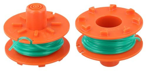 FUANA Paquete de 4 carretes de cortacésped y cuerdas de césped para 05367-20, cabezal de repuesto de línea de corte de 14 pies compatible con el modelo 05367-20